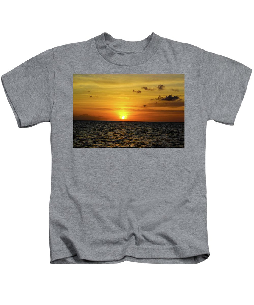 Tropical Sunset - Kids T-Shirt