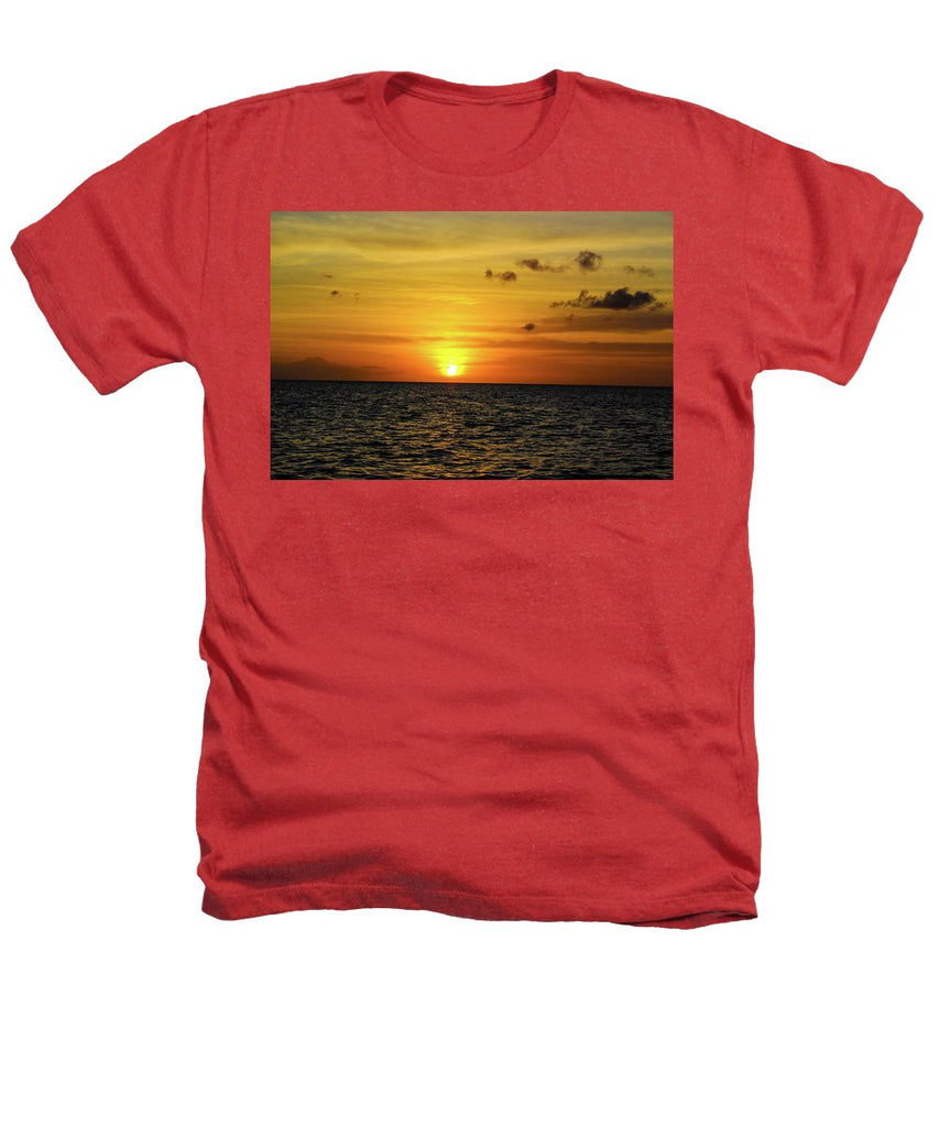 Tropical Sunset - Heathers T-Shirt