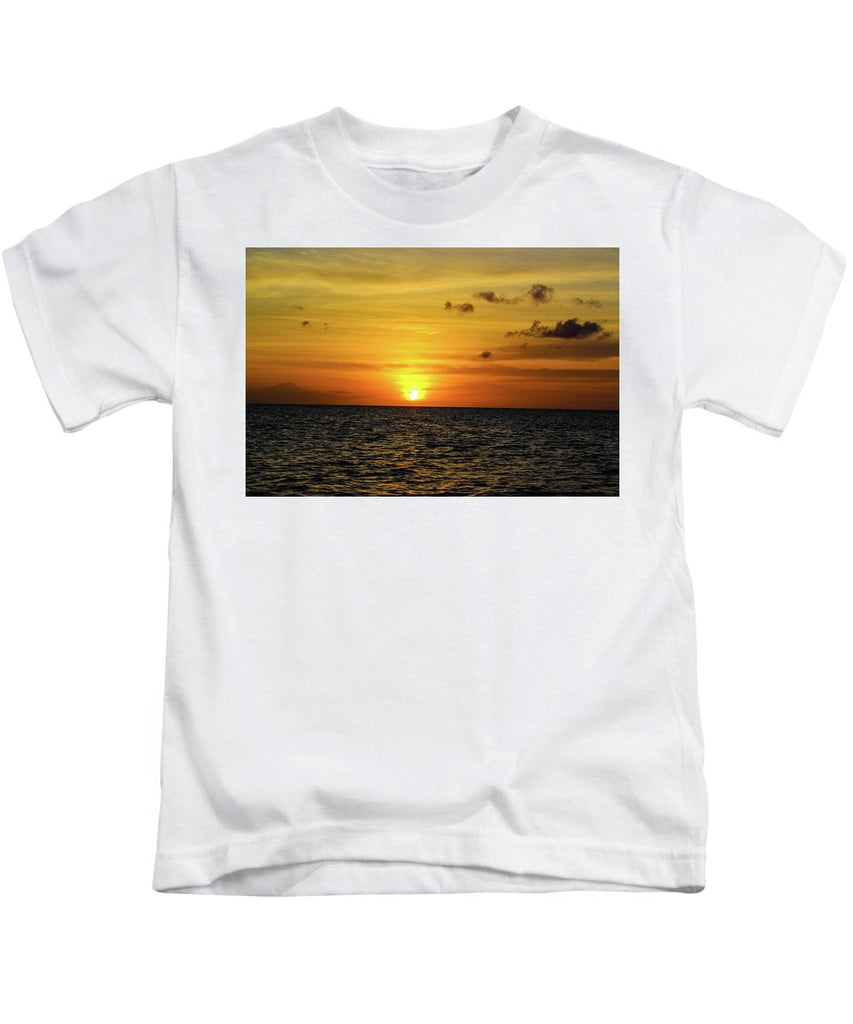 Tropical Sunset - Kids T-Shirt