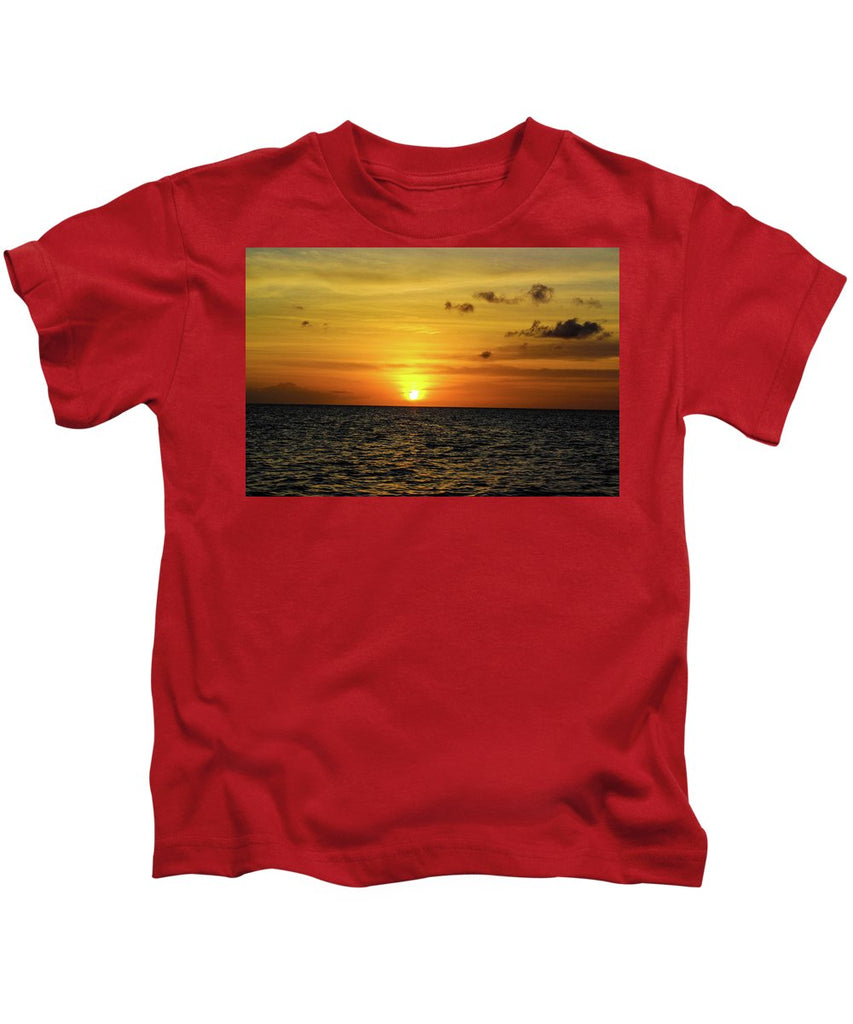 Tropical Sunset - Kids T-Shirt