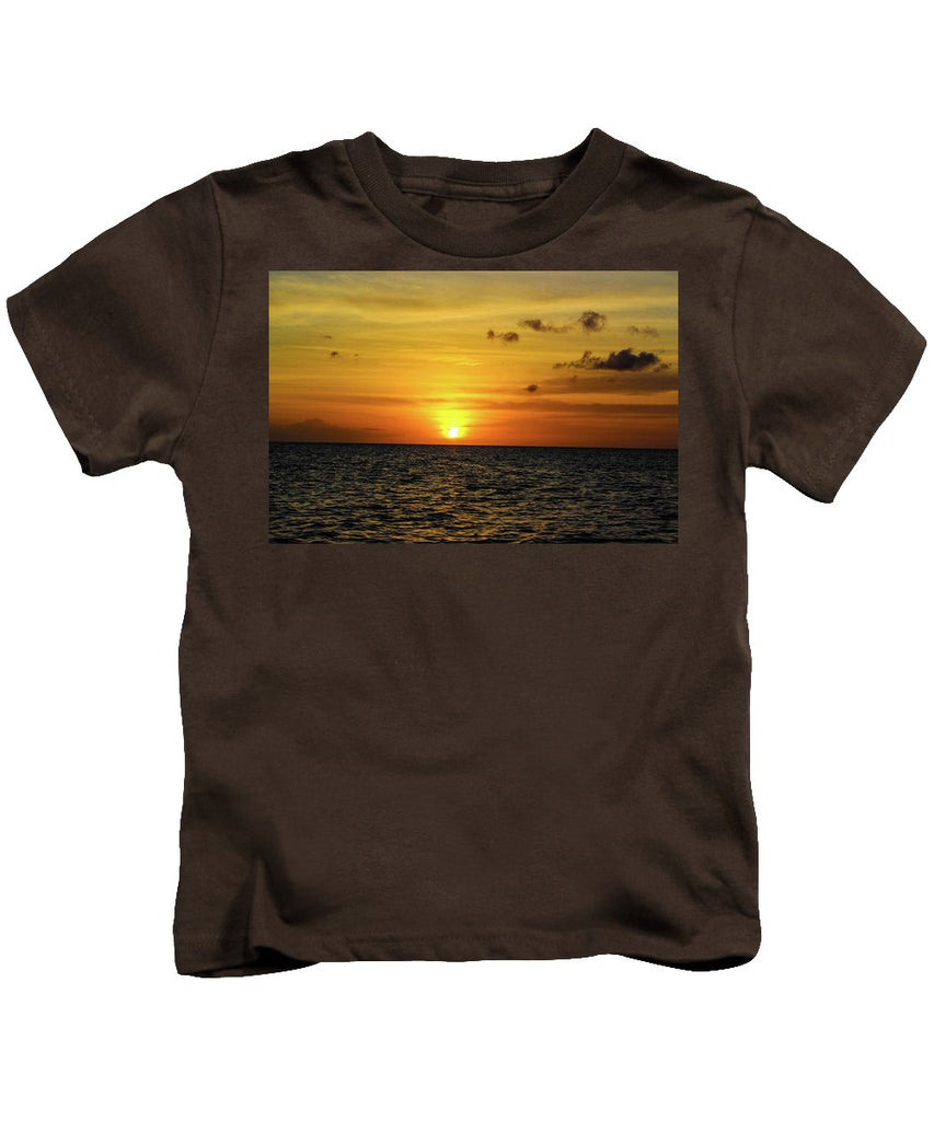 Tropical Sunset - Kids T-Shirt