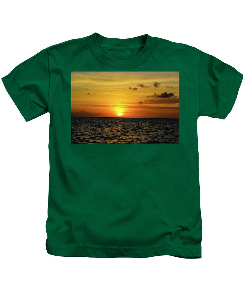 Tropical Sunset - Kids T-Shirt