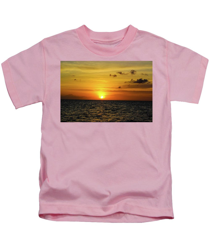 Tropical Sunset - Kids T-Shirt