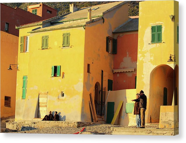Under The Ligurian Sun - Canvas Print