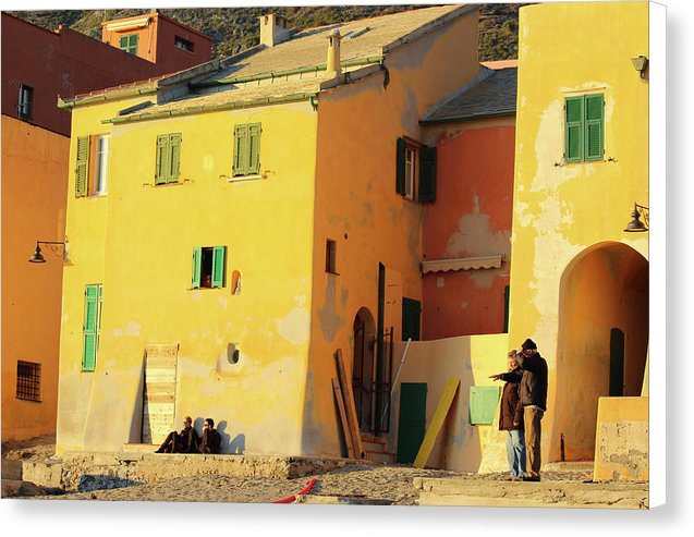 Under The Ligurian Sun - Canvas Print