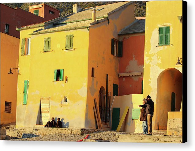 Under The Ligurian Sun - Canvas Print