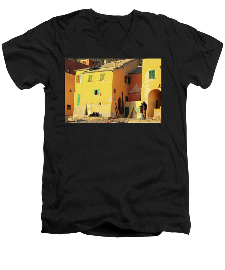 Under The Ligurian Sun - Men's V-Neck T-Shirt