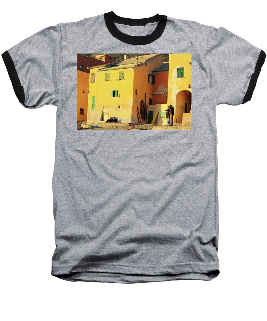 Under The Ligurian Sun - Baseball T-Shirt