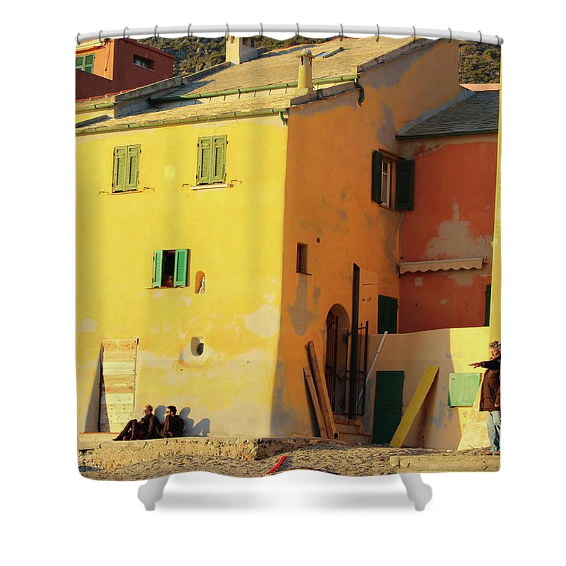 Under The Ligurian Sun - Shower Curtain