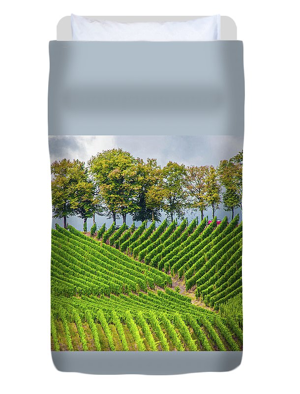 Vineyards In The Grand Duchy Of Luxembourg - Duvet Cover