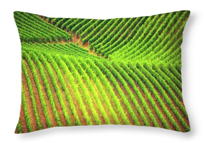Vineyards  - Throw Pillow