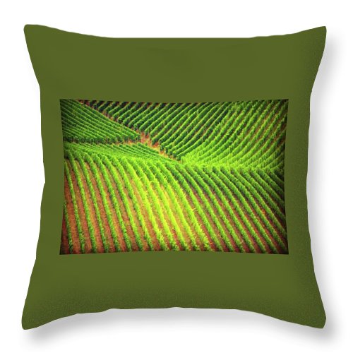 Vineyards  - Throw Pillow