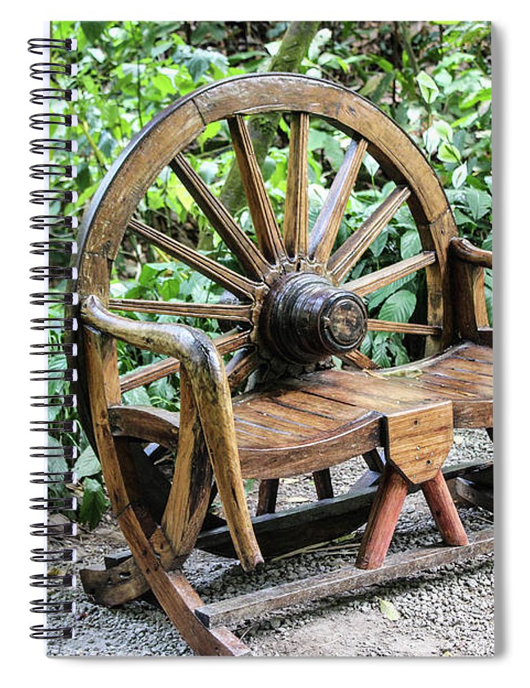 Wheel Bench - Spiral Notebook