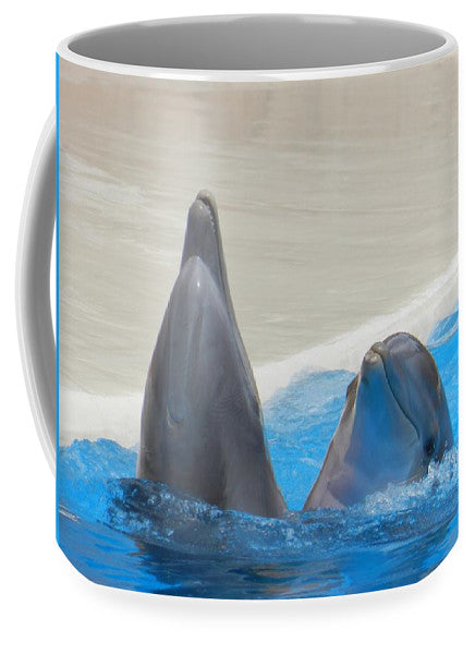 When Dolphins Dance - Mug