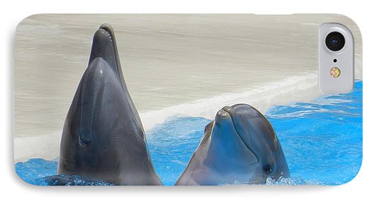 When Dolphins Dance - Phone Case