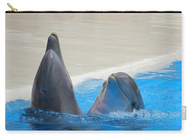 When Dolphins Dance - Carry-All Pouch