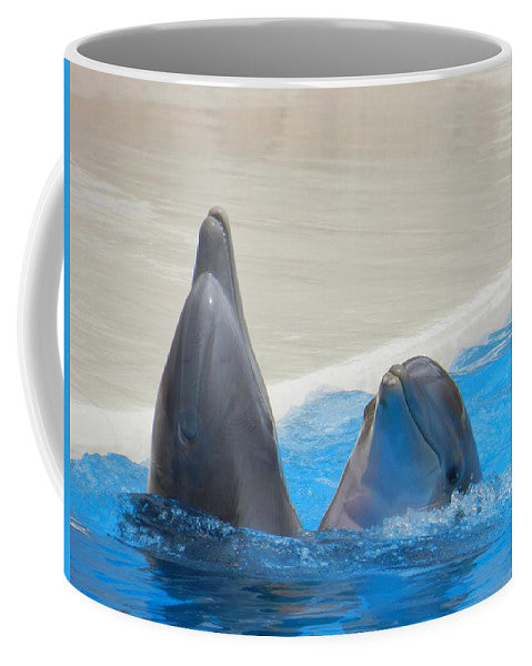 When Dolphins Dance - Mug