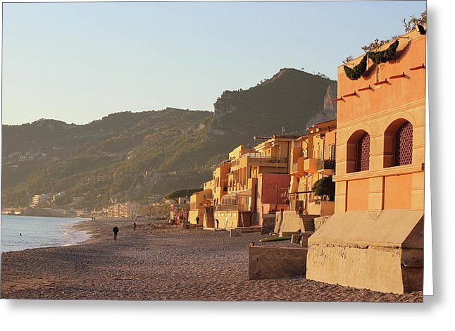 Winter Sunset - Greeting Card
