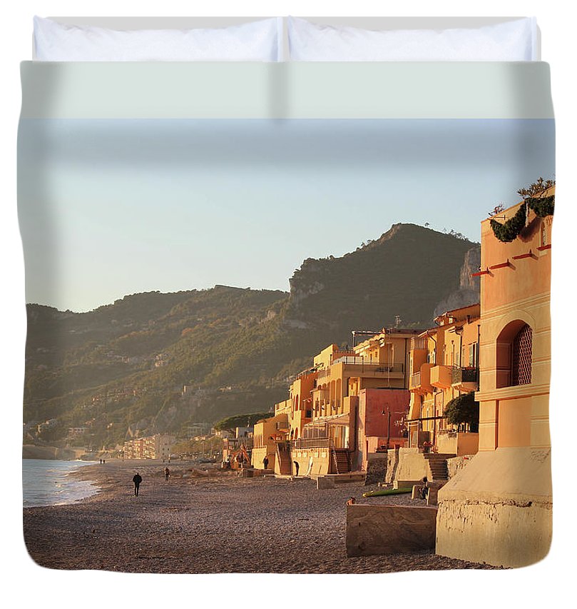 Winter Sunset - Duvet Cover